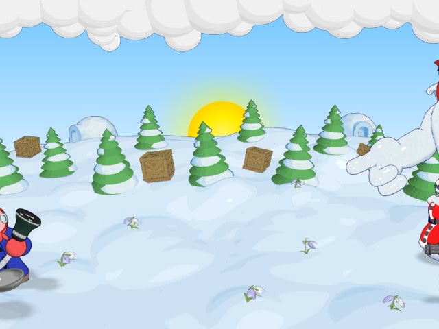 老太太打雪人 截图 5/8