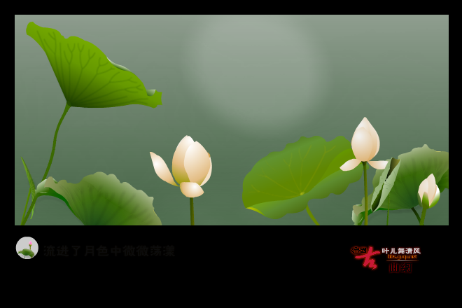 荷塘月色（叶儿舞清风） 截图 3/8