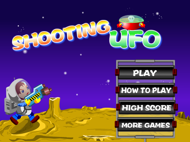 小孩射击UFO 截图 4/8
