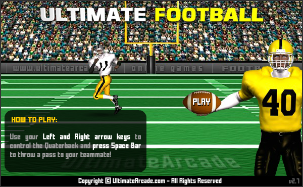 美式足球赛（www.ultimatearcade.com） 截图 6/8