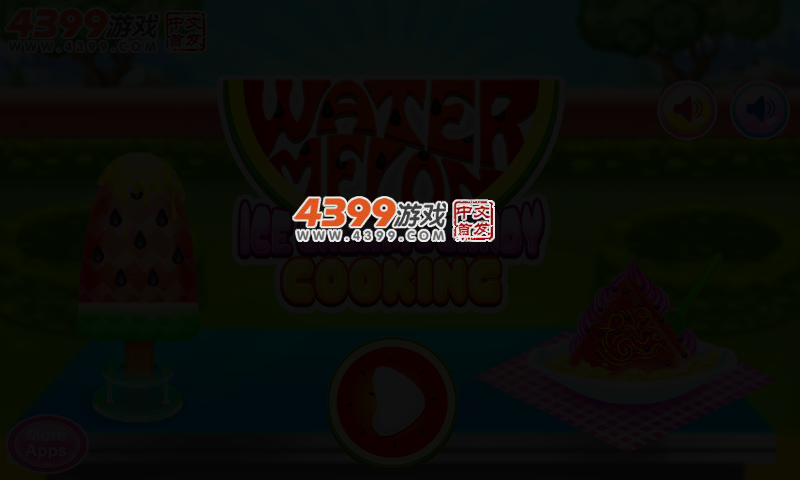 西瓜冰淇淋和糖果烹饪 截图 2/5