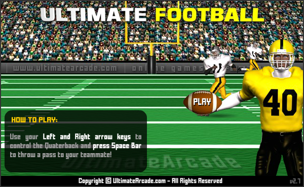 美式足球赛（www.ultimatearcade.com） 截图 2/8