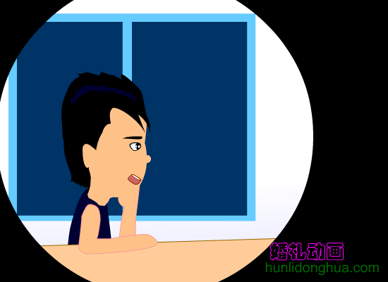 婚礼动画工作室系列4--看电视（夫妻工作室） 截图 3/8