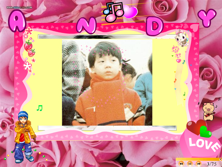 自己制作的神话DD生日FLASH相册（じ☆ve樂） 截图 6/8
