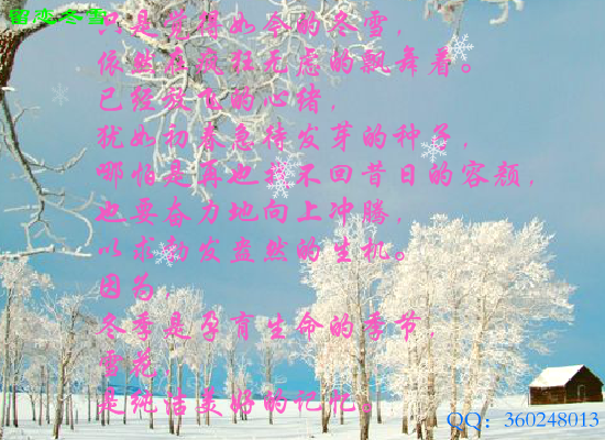 留恋冬雪（Blue） 截图 6/8