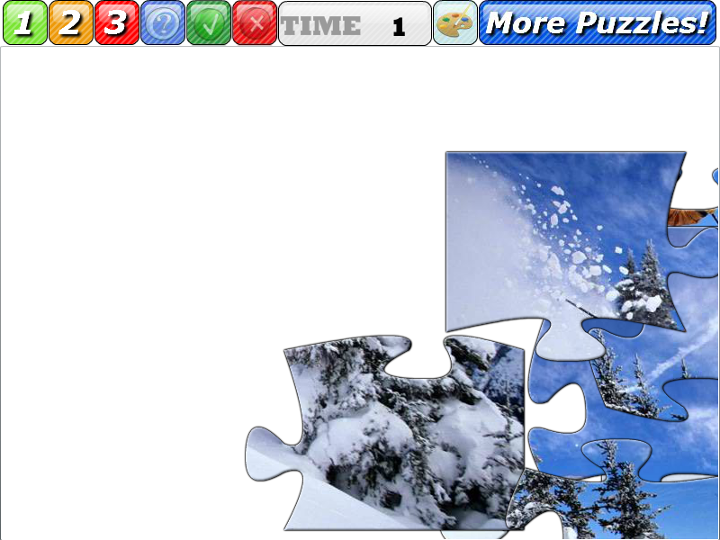 滑雪拼图 截图 3/8