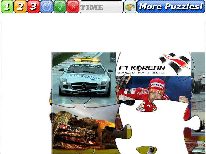 F1赛车拼图 截图 2/8