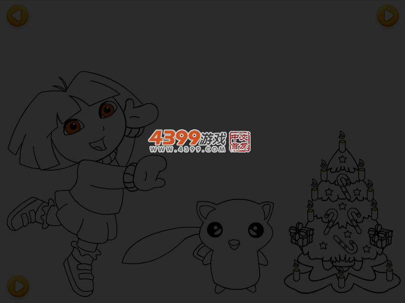 朵拉和新朋友过圣诞 截图 3/5