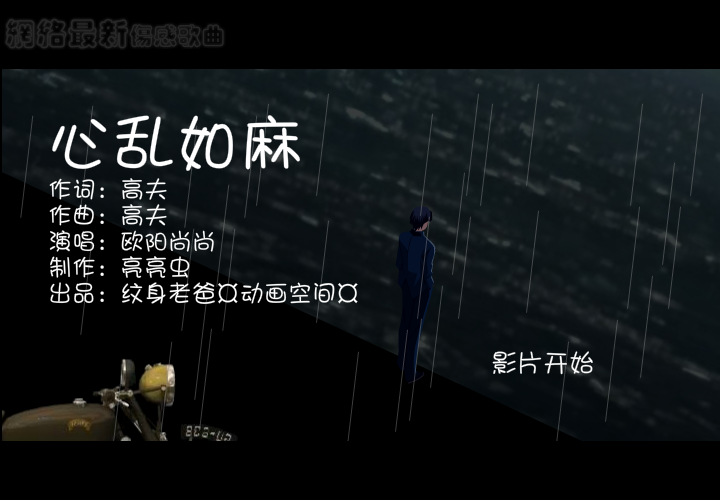【心乱如麻】--网络最新伤感歌曲（纹身老爸） 截图 6/6