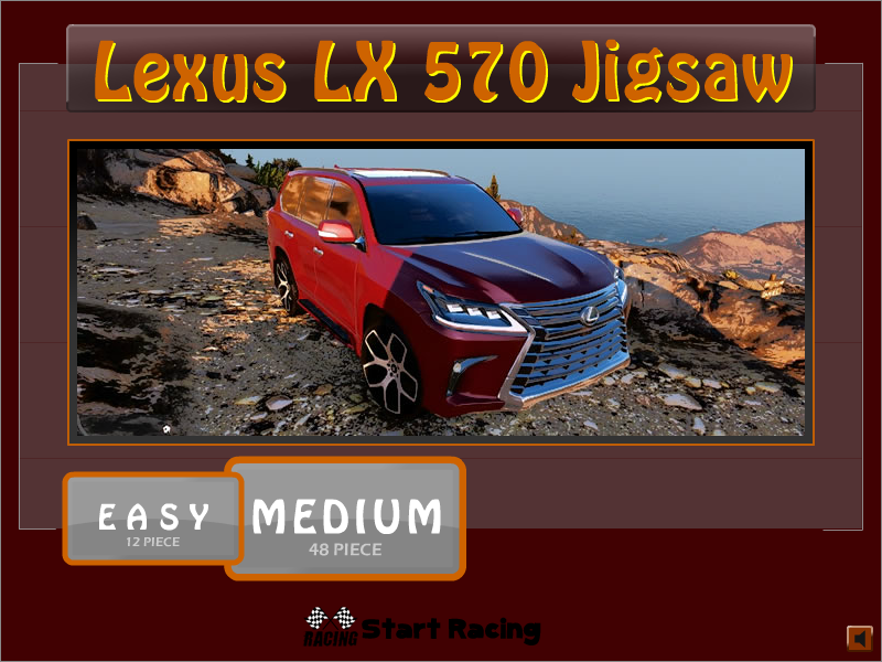 雷克萨斯LX570拼图 截图 4/6