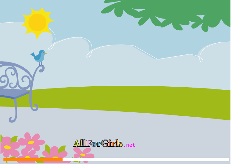 Cute Cartoons Dress Up Game 截图 1/2