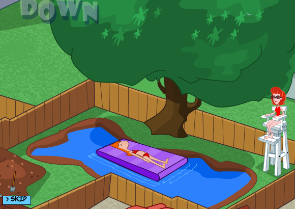 Phineas and Ferb Submarine Game 截图 5/8