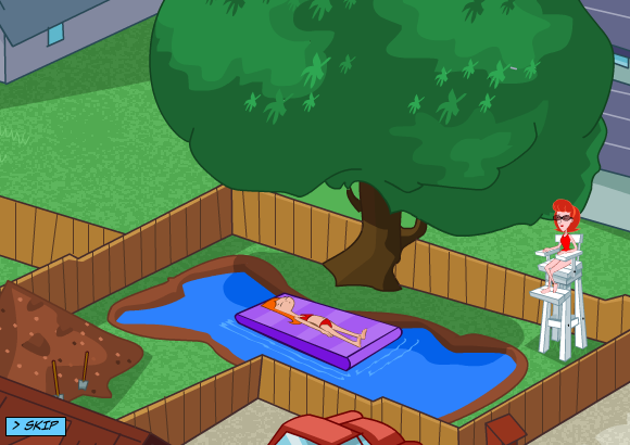 Phineas and Ferb Submarine Game 截图 2/8