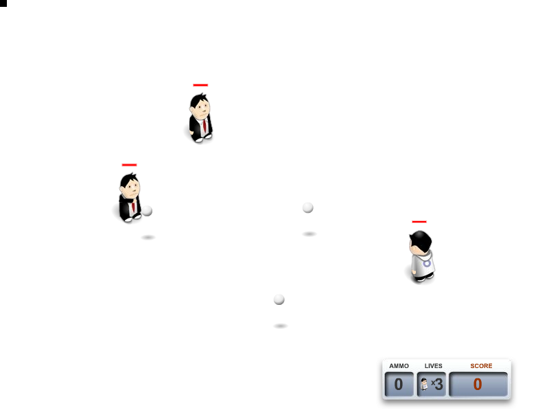 雪地扔雪球 截图 2/8