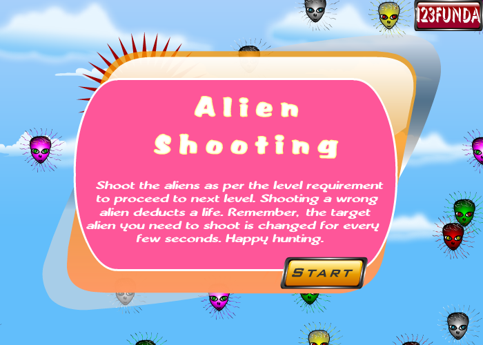 Aliens Shooting - Flash Game 截图 6/8
