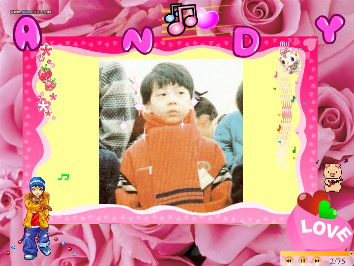自己制作的神话DD生日FLASH相册（じ☆ve樂） 截图 5/8