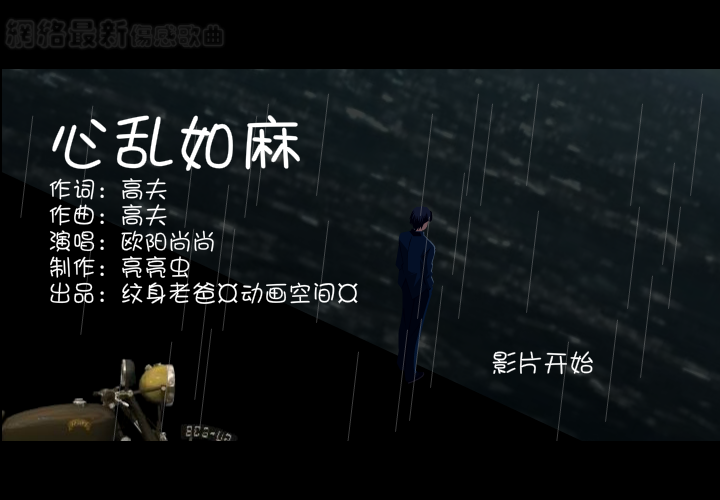 【心乱如麻】--网络最新伤感歌曲（纹身老爸） 截图 4/6