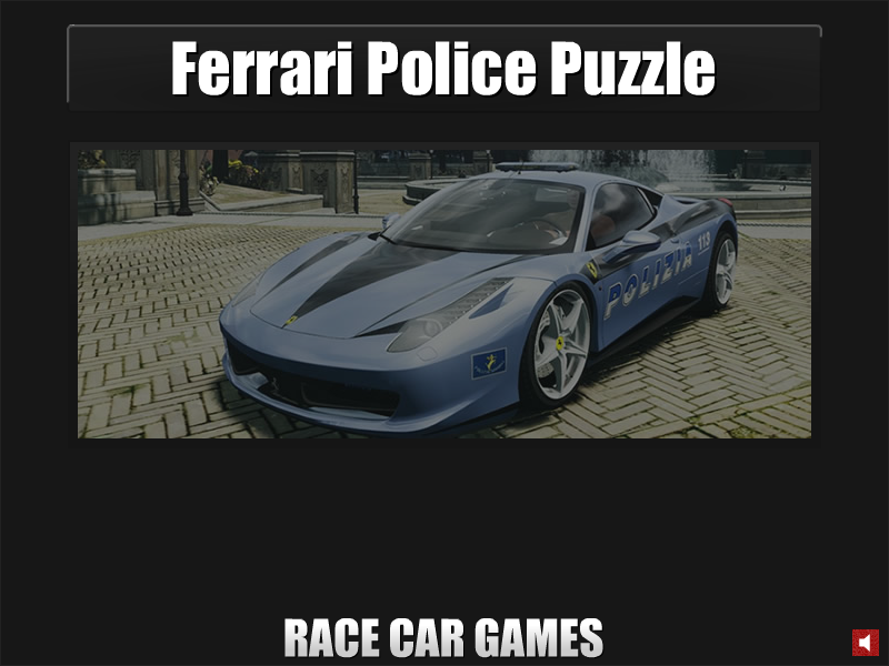 法拉利警车拼图 截图 7/8