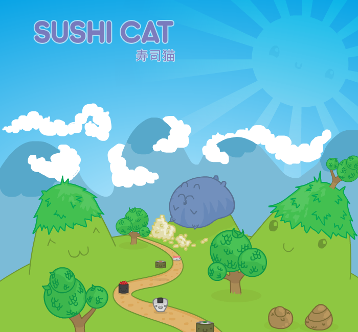 蓝色寿司猫v1.2 截图 3/8
