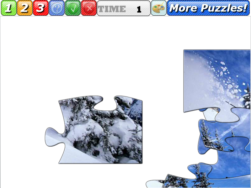 滑雪拼图 截图 6/8