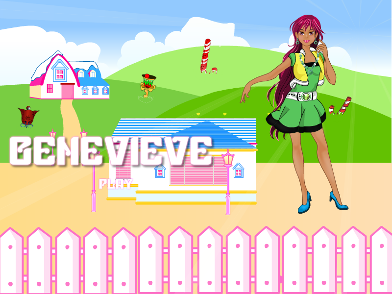 田园风格女孩 截图 5/8