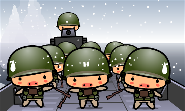 小兵猪嘎之拯救大兵瑞恩（vooz.co.kr） 截图 2/8