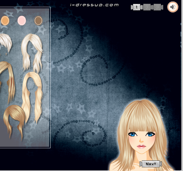 美女的金色发型 截图 5/8