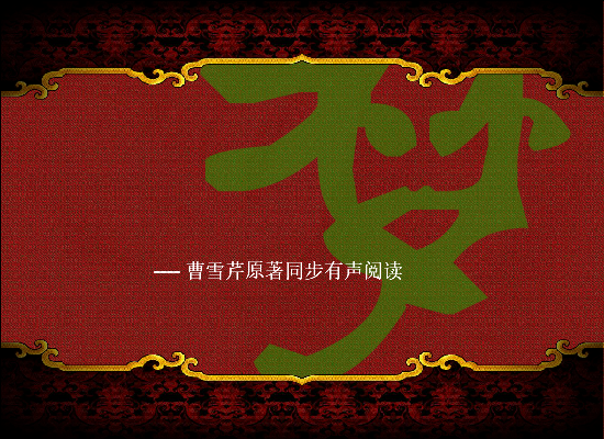 红楼梦原著同步有声阅读第九回（上） 截图 2