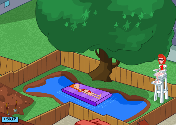 Phineas and Ferb Submarine Game 截图 4/8