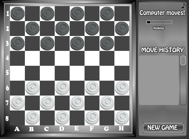 黑白跳棋 截图 3/4