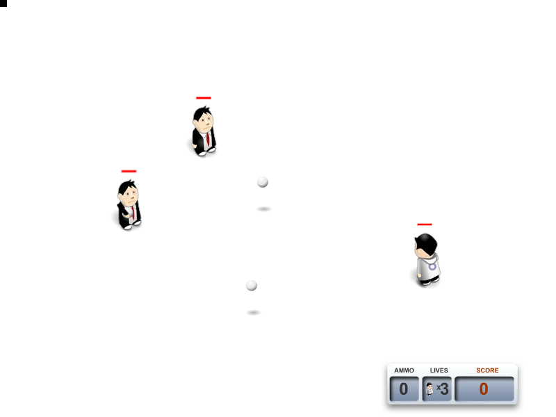 雪地扔雪球 截图 1/8