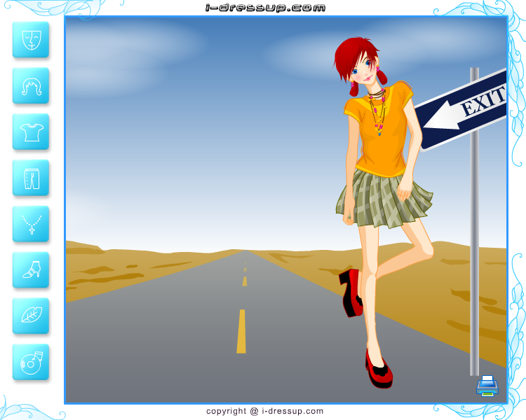 海岛飘逸女子 截图 1/8