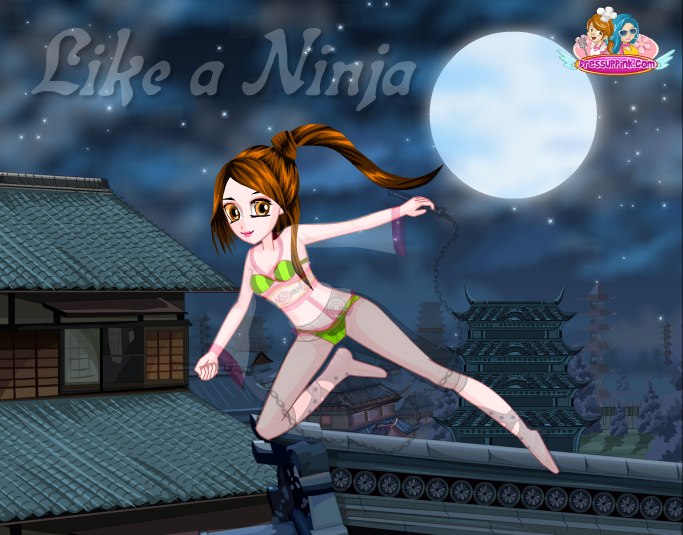 漂亮的女忍者 截图 5/8