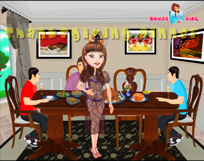 感恩节餐前装扮 截图 7/8