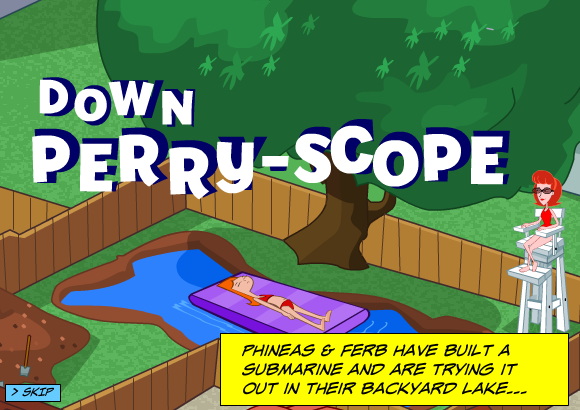 Phineas and Ferb Submarine Game 截图 8/8
