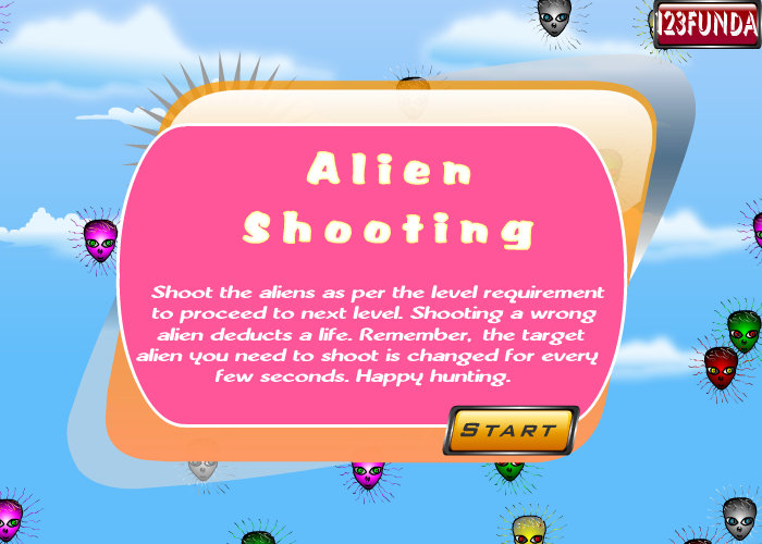Aliens Shooting - Flash Game 截图 5/8