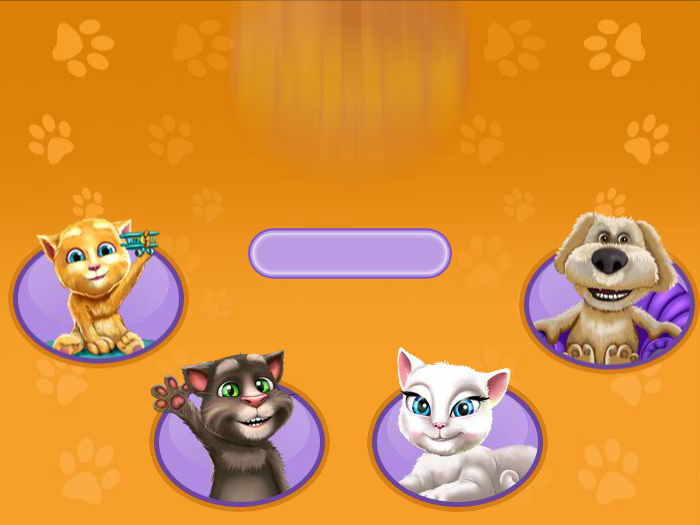 汤姆猫一家雪球大战 截图 1/8