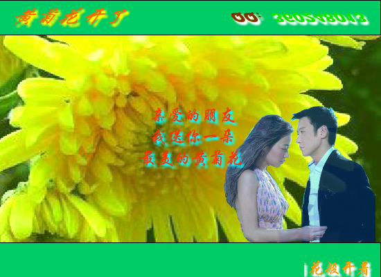 黄菊花开了（Blue） 截图 2/8
