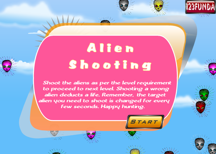 Aliens Shooting - Flash Game 截图 7/8