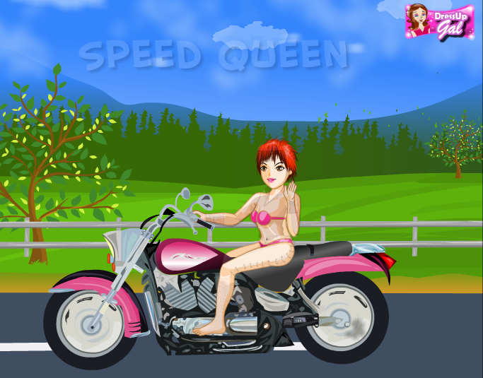 骑重机车的少女 截图 1/8