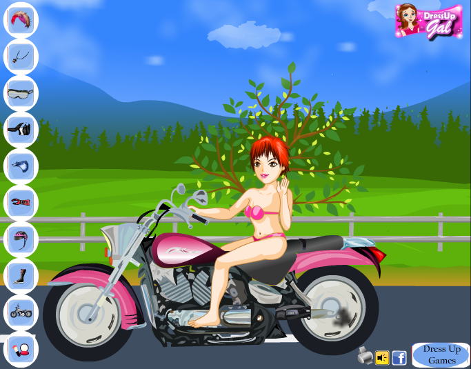 骑重机车的少女 截图 5/8