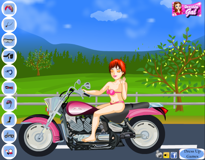 骑重机车的少女 截图 8/8