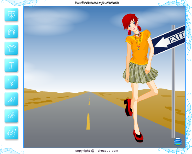 海岛飘逸女子 截图 2/8