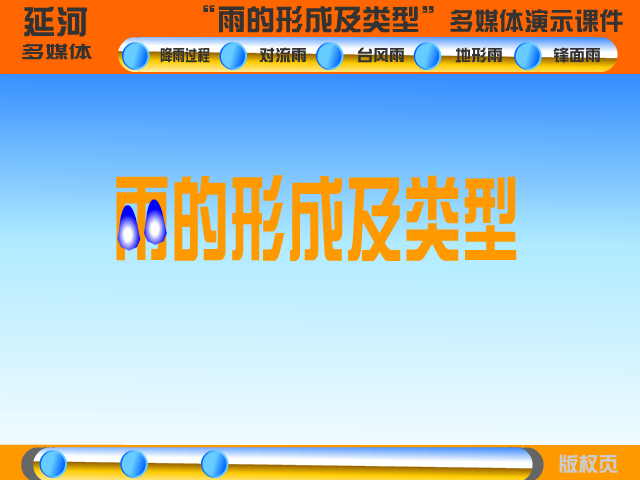 雨的类型 截图 1