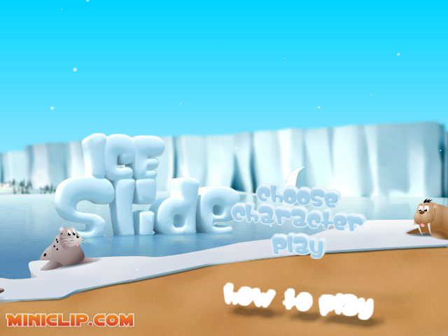 南极动物冰上滑行大赛（miniclip） 截图 5/8
