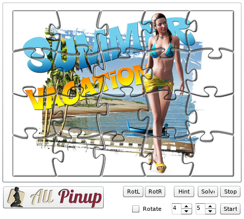 夏威夷海边拼图 截图 3/8