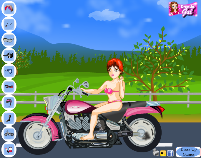 骑重机车的少女 截图 7/8