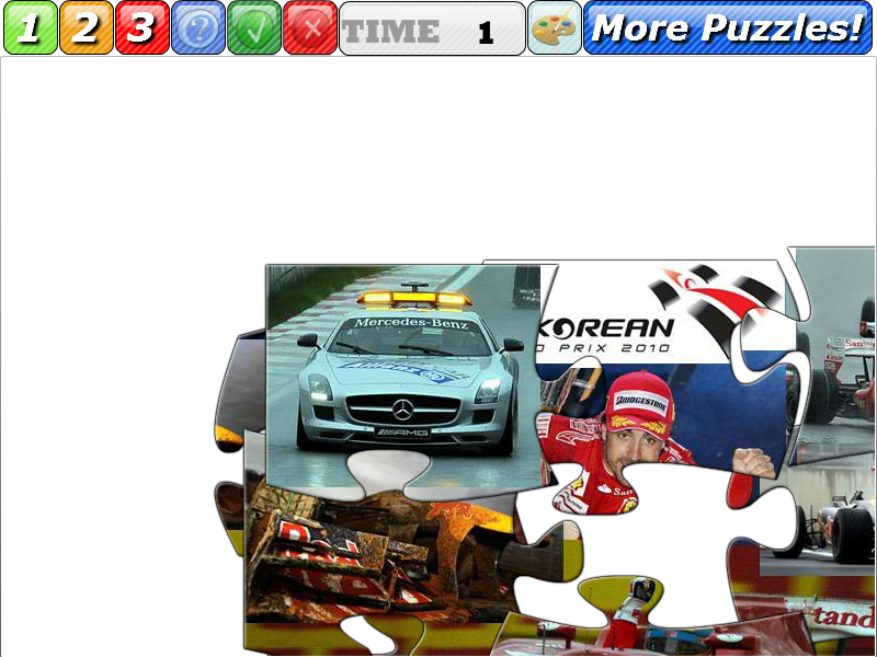 F1赛车拼图 截图 3/8