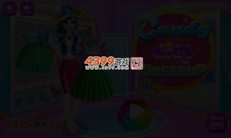 美丽糖果女孩换装 截图 3/5