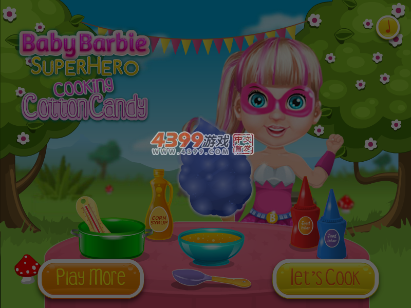芭比超人制作棉花糖 截图 5/6